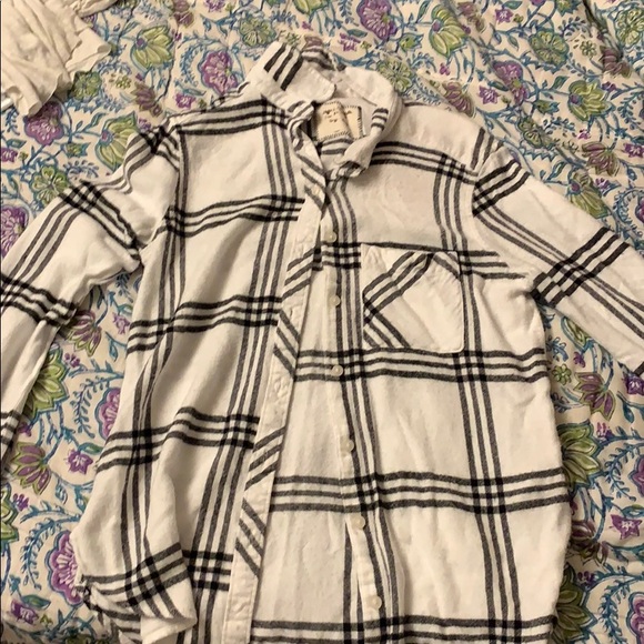 Black and white flannel - Picture 1 of 4